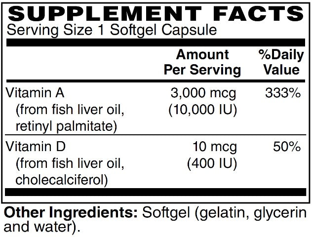 Vitamin A and D