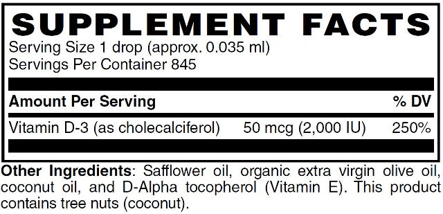 Vitamin D3 2000 Liquid