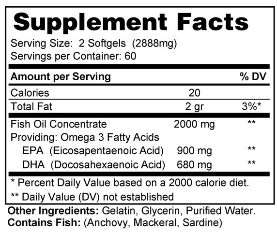 Omega 3, 120 caps
