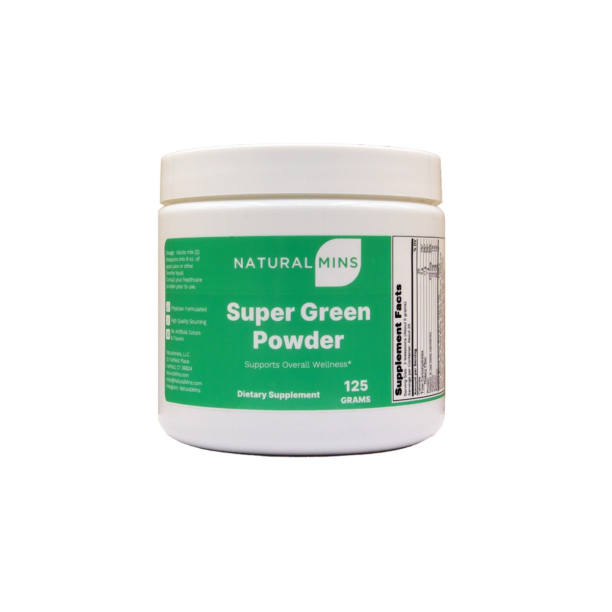 Super green powder